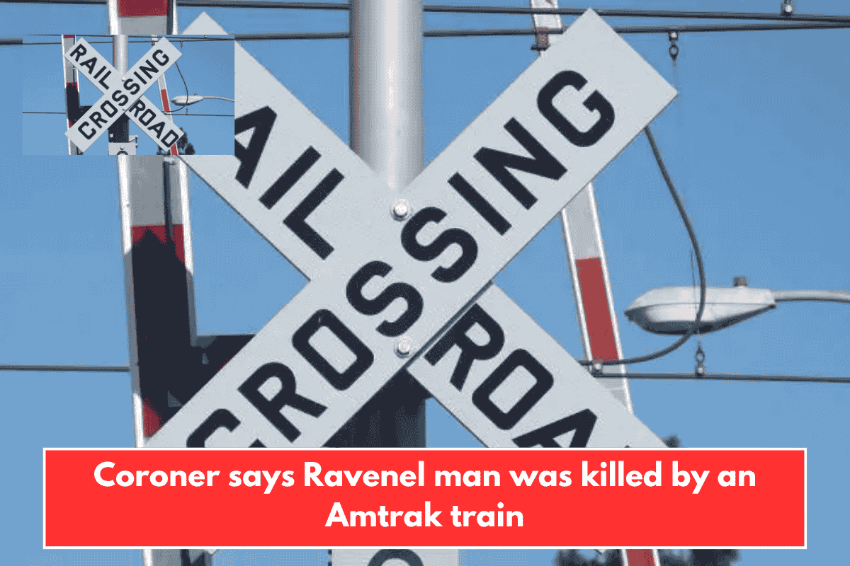 Coroner says Ravenel man was killed by an Amtrak train