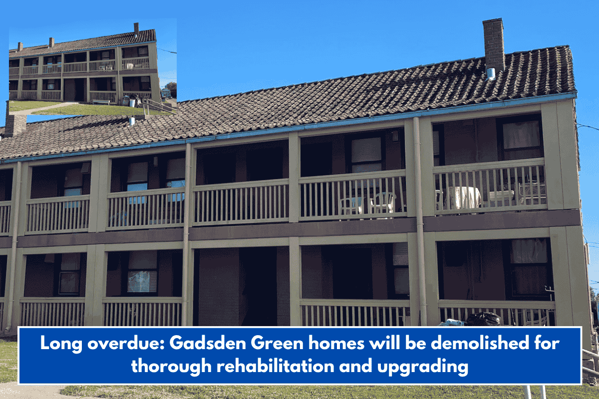 Long overdue: Gadsden Green homes will be demolished for thorough rehabilitation and upgrading