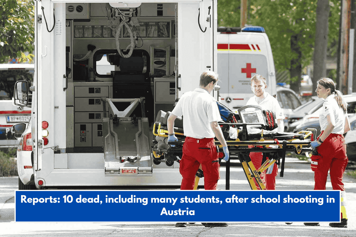 Reports: 10 dead, including many students, after school shooting in Austria