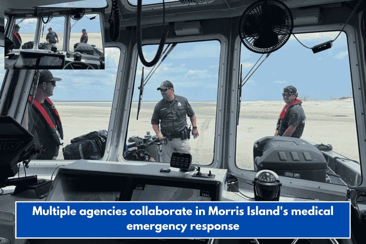 Multiple agencies collaborate in Morris Island's medical emergency response