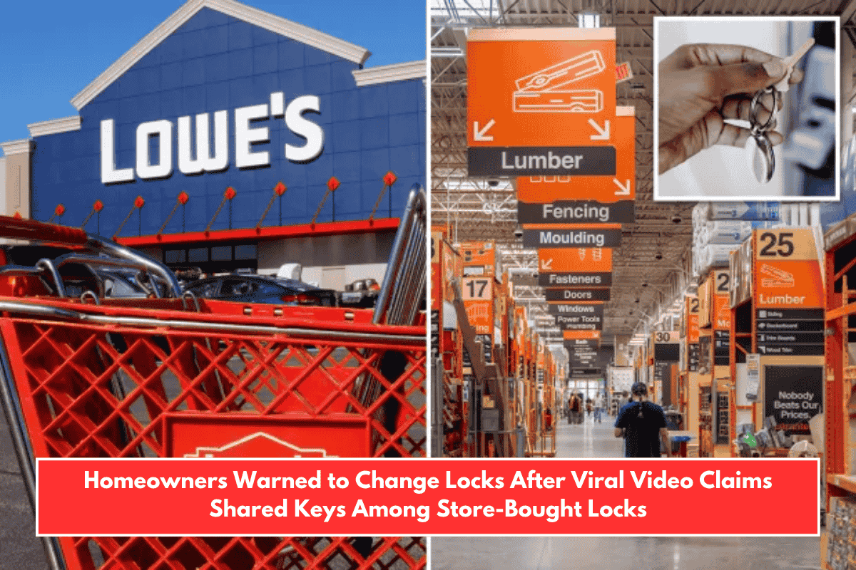 Homeowners Warned to Change Locks After Viral Video Claims Shared Keys Among Store-Bought Locks