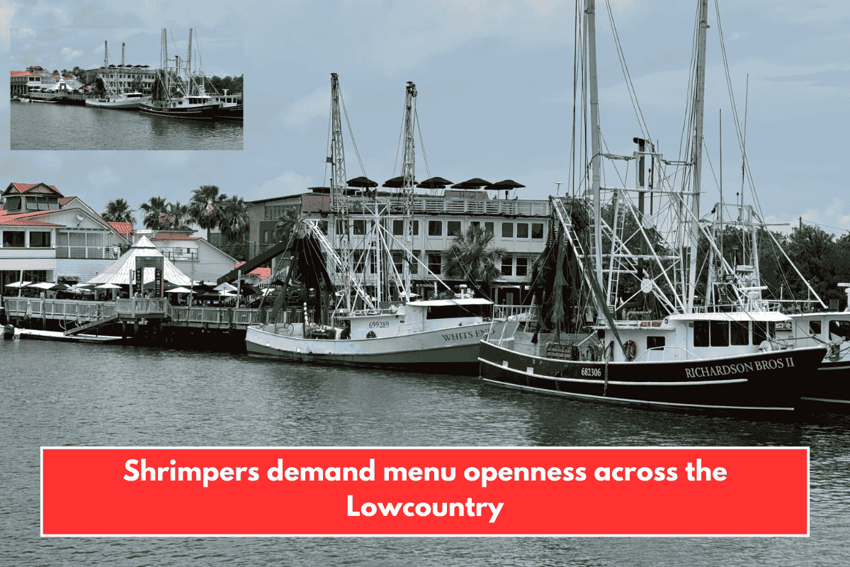 Shrimpers demand menu openness across the Lowcountry