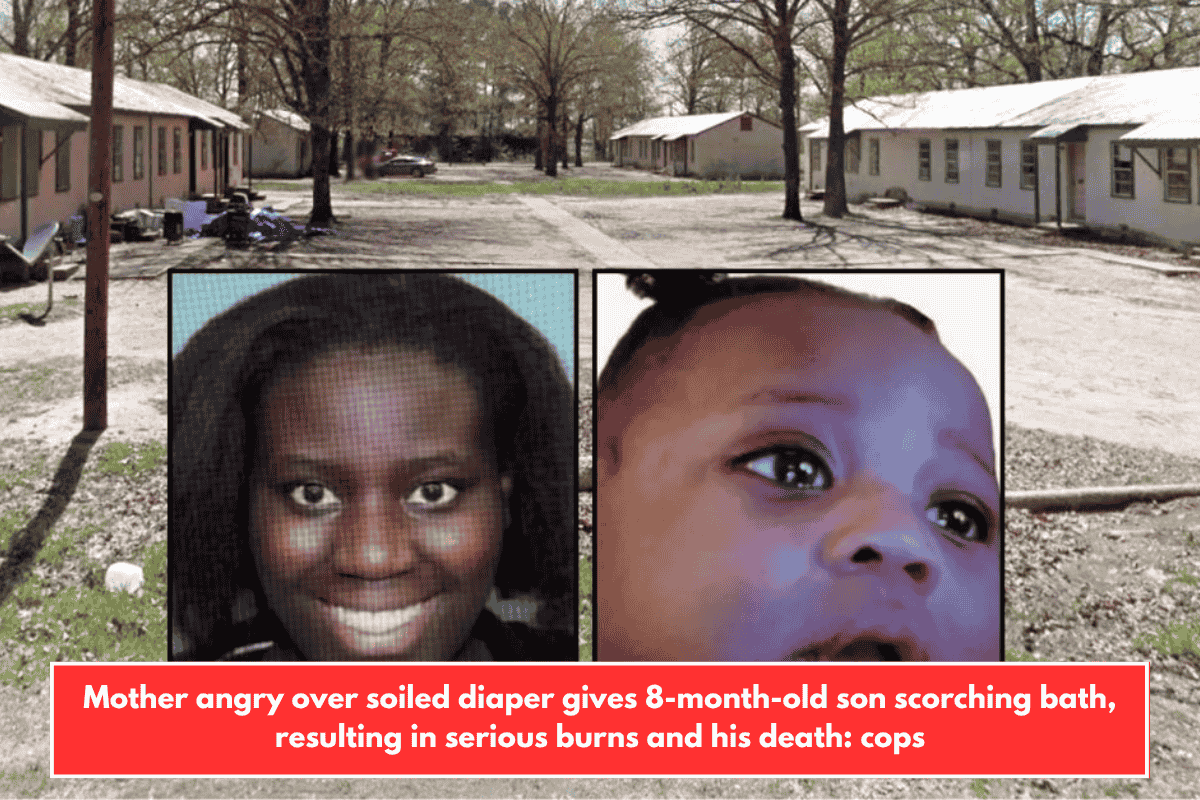 Mother angry over soiled diaper gives 8-month-old son scorching bath, resulting in serious burns and his death: cops