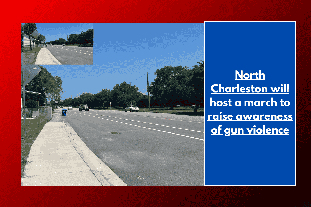 North Charleston will host a march to raise awareness of gun violence