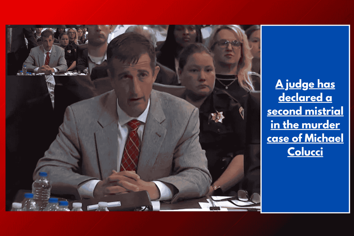 A judge has declared a second mistrial in the murder case of Michael Colucci