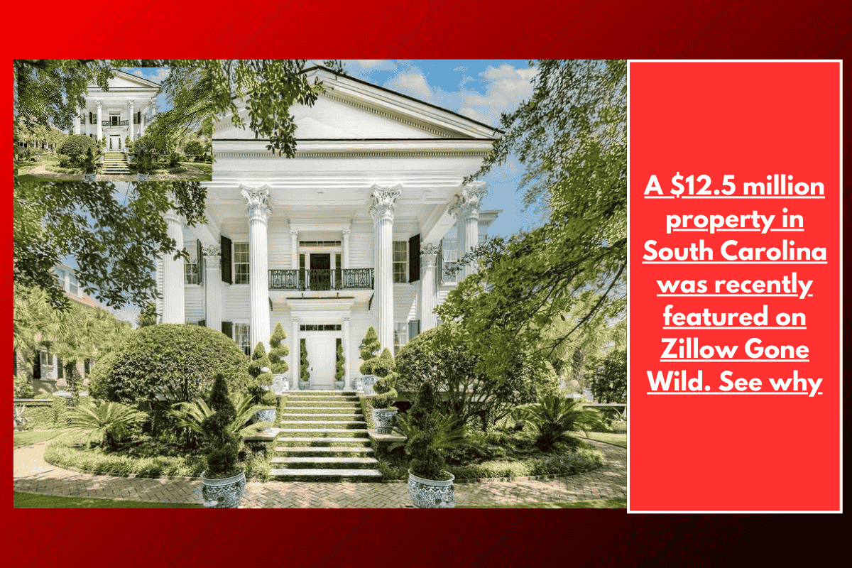 A $12.5 million property in South Carolina was recently featured on Zillow Gone Wild. See why