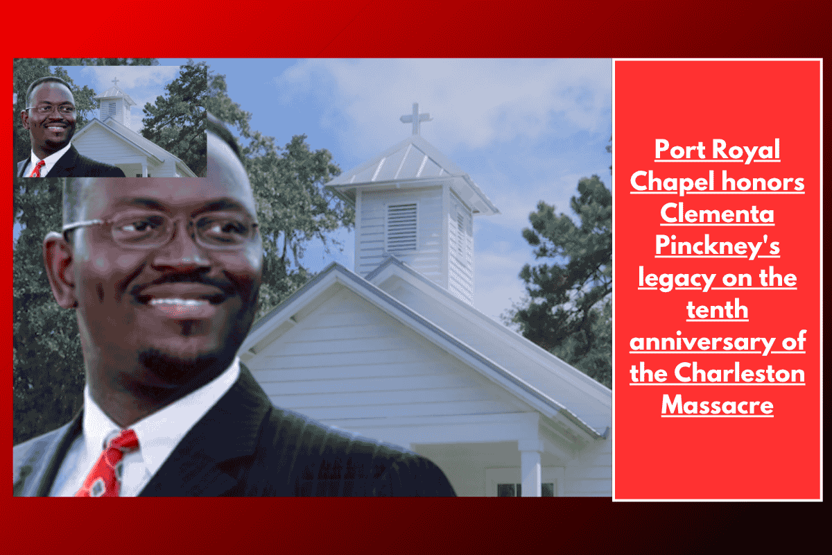 Port Royal Chapel honors Clementa Pinckney's legacy on the tenth anniversary of the Charleston Massacre