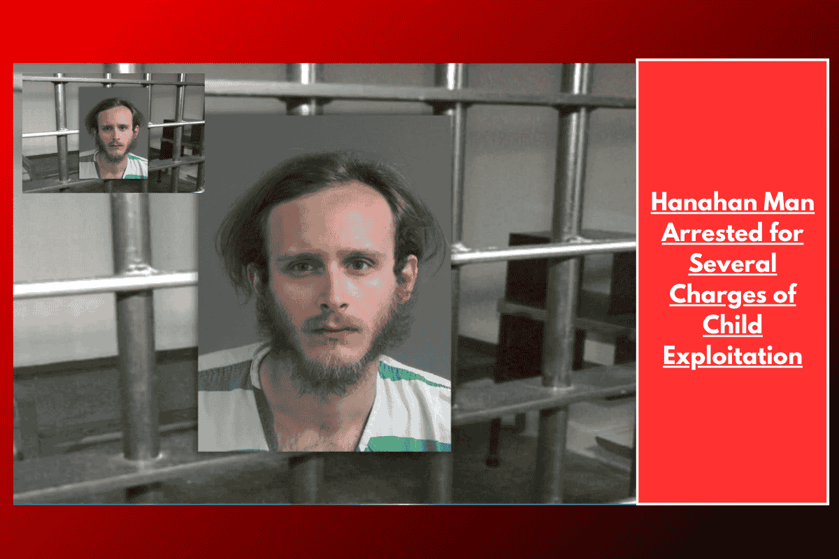 Hanahan Man Arrested for Several Charges of Child Exploitation