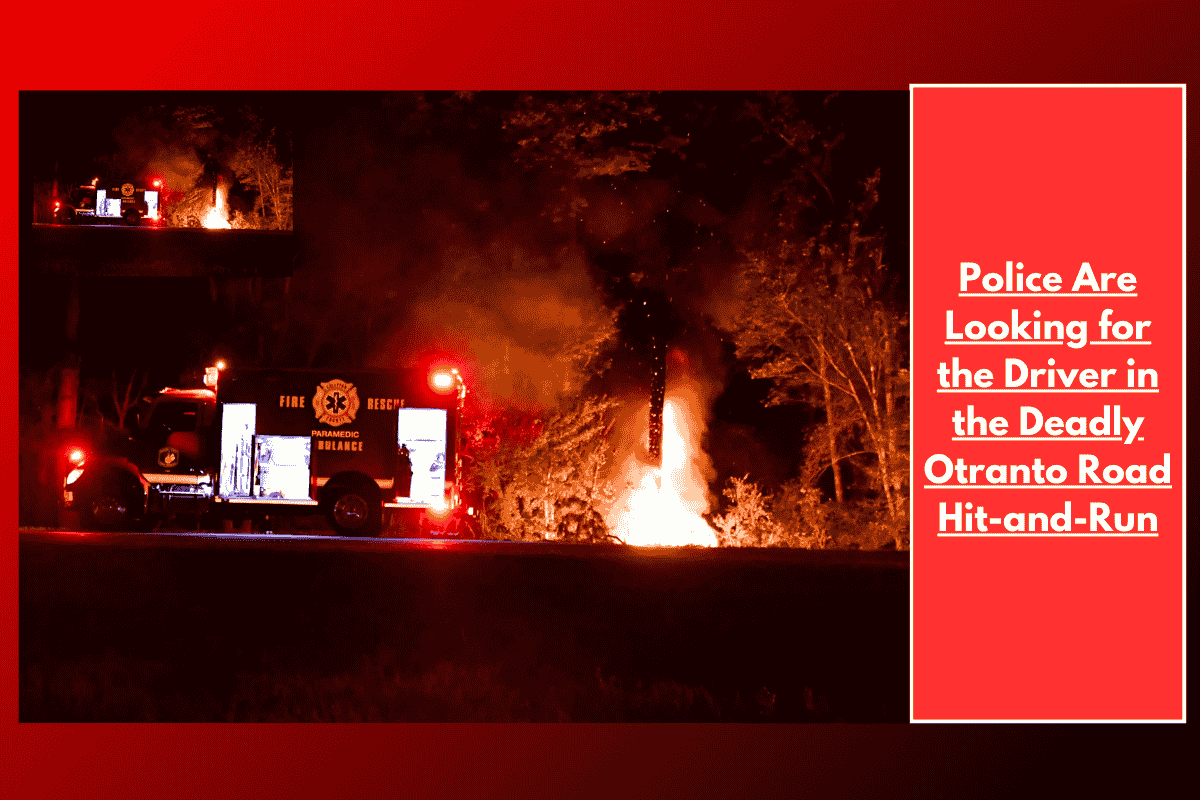 Police Are Looking for the Driver in the Deadly Otranto Road Hit-and-Run