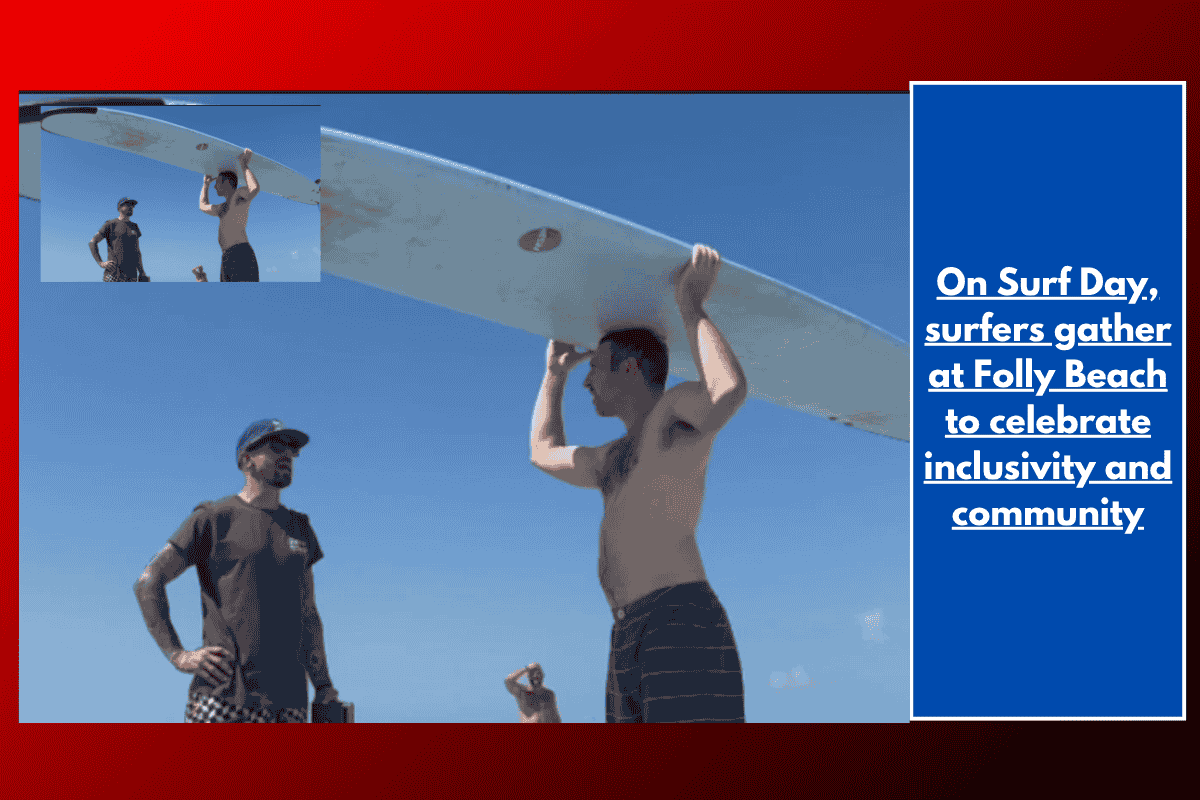 On Surf Day, surfers gather at Folly Beach to celebrate inclusivity and community