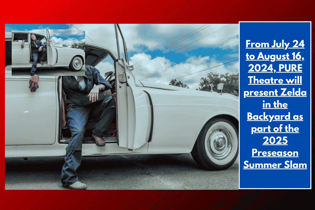 From July 24 to August 16, 2024, PURE Theatre will present Zelda in the Backyard as part of the 2025 Preseason Summer Slam