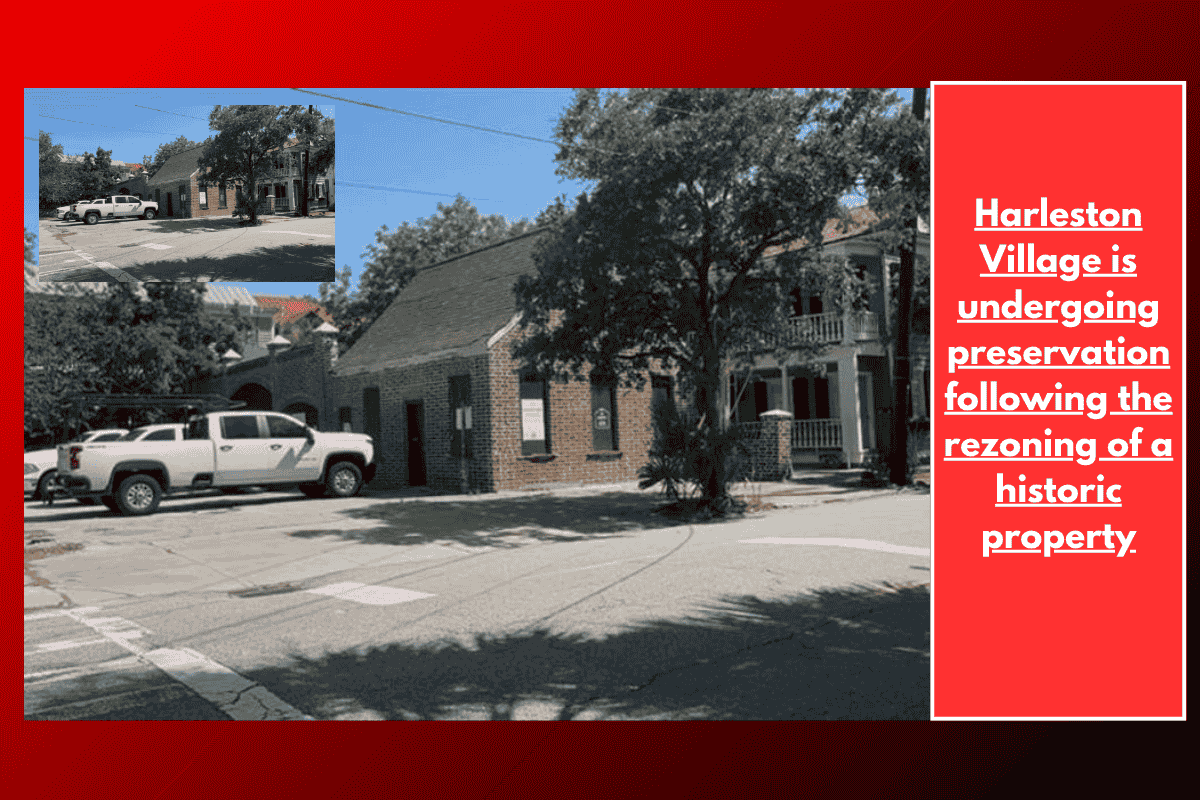Harleston Village is undergoing preservation following the rezoning of a historic property