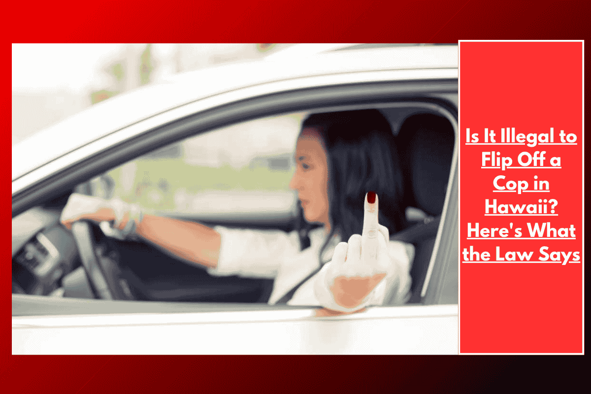 Is It Illegal to Flip Off a Cop in Hawaii? Here's What the Law Says