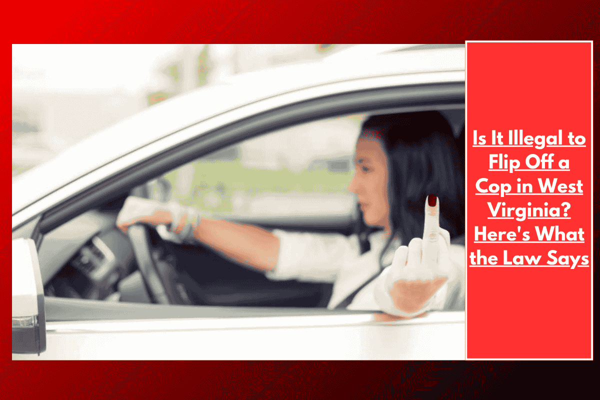 Is It Illegal to Flip Off a Cop in West Virginia? Here's What the Law Says