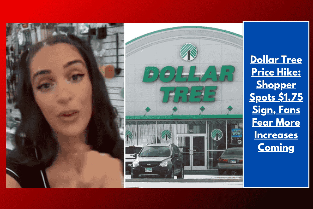 Dollar Tree Price Hike: Shopper Spots $1.75 Sign, Fans Fear More Increases Coming