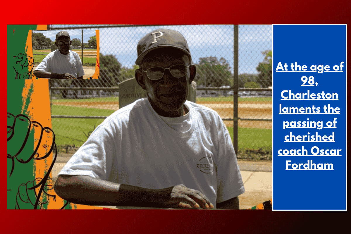At the age of 98, Charleston laments the passing of cherished coach Oscar Fordham