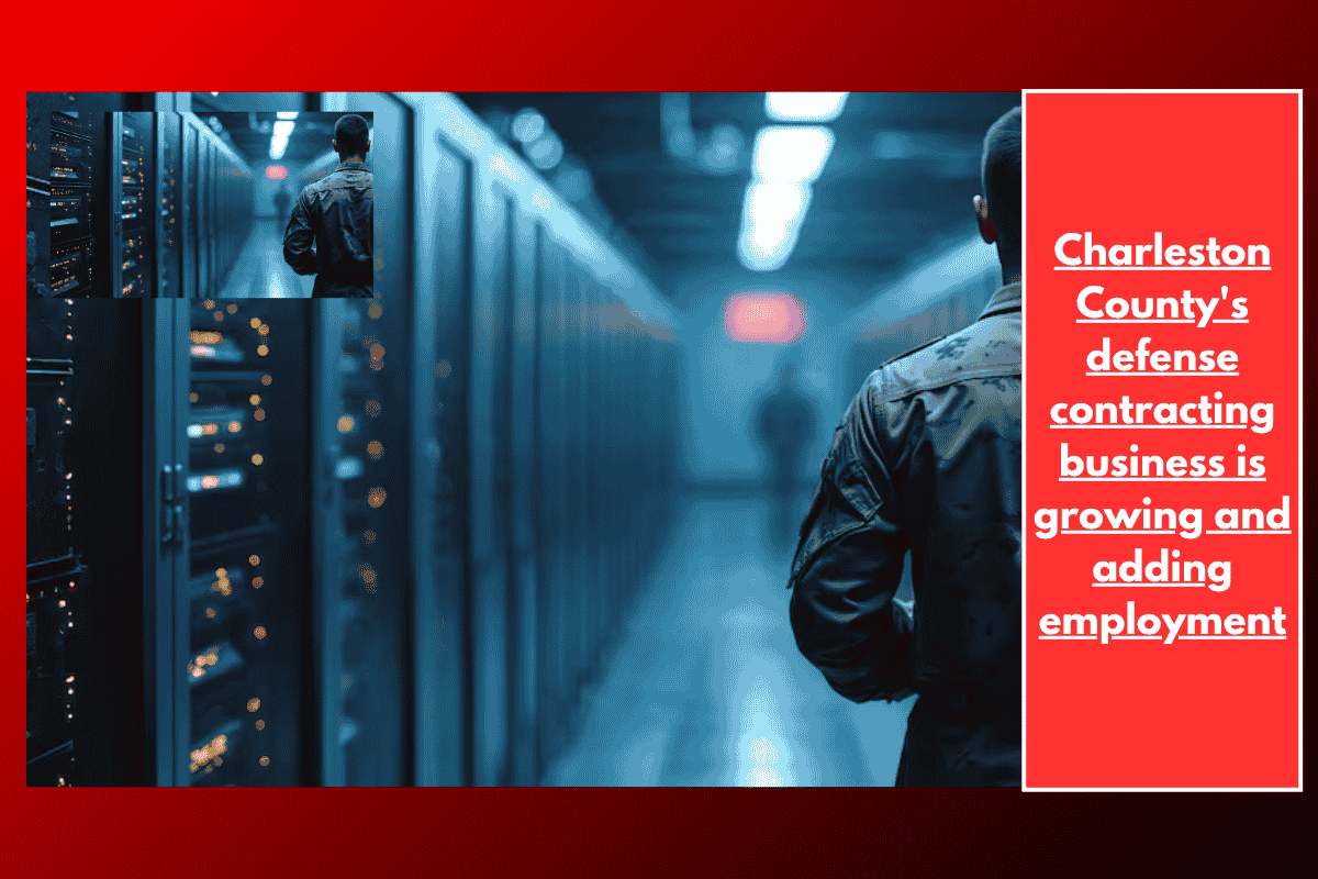 Charleston County's defense contracting business is growing and adding employment