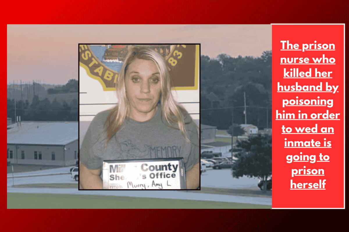 The prison nurse who killed her husband by poisoning him in order to wed an inmate is going to prison herself