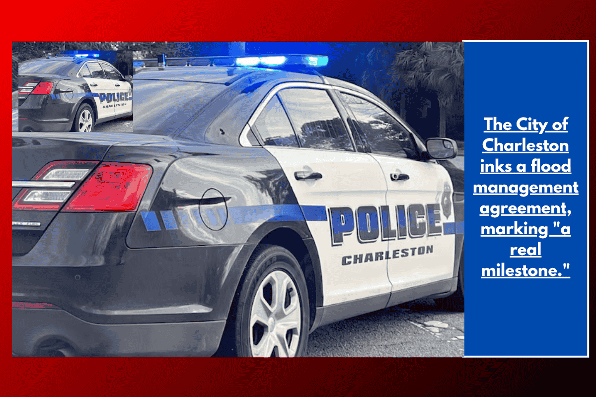 The City of Charleston inks a flood management agreement, marking "a real milestone."