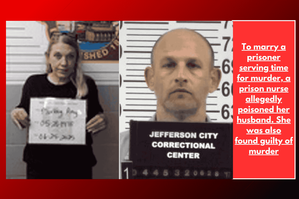 To marry a prisoner serving time for murder, a prison nurse allegedly poisoned her husband. She was also found guilty of murder