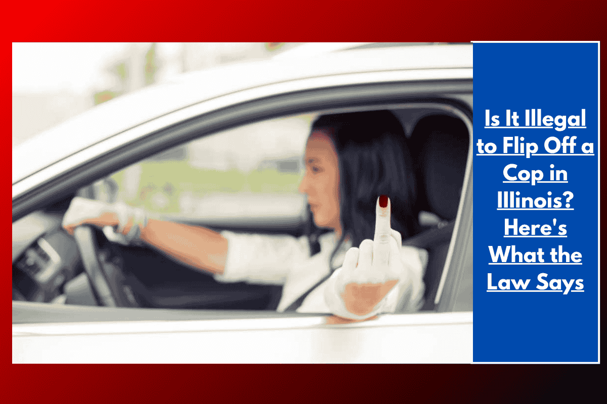 Is It Illegal to Flip Off a Cop in IIIinois? Here's What the Law Says