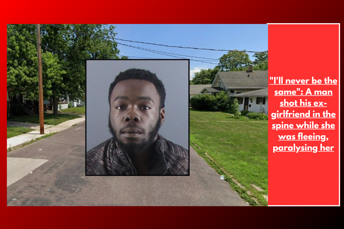 "I'll never be the same": A man shot his ex-girlfriend in the spine while she was fleeing, paralysing her