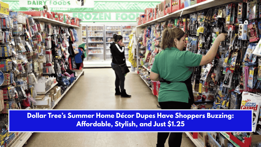 Dollar Tree’s Summer Home Décor Dupes Have Shoppers Buzzing: Affordable, Stylish, and Just $1.25