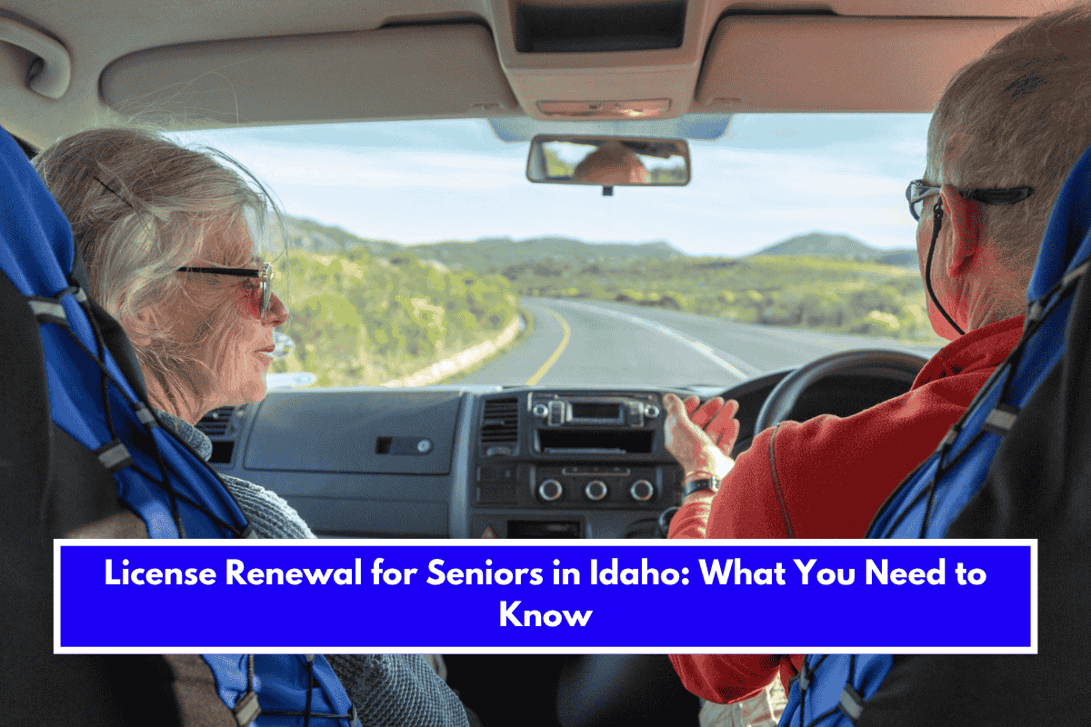 License Renewal for Seniors in Idaho What You Need to Know
