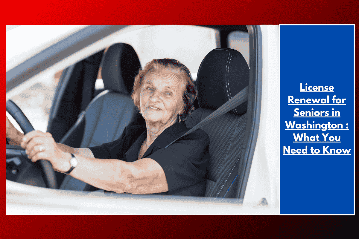 License Renewal for Seniors in Washington : What You Need to Know
