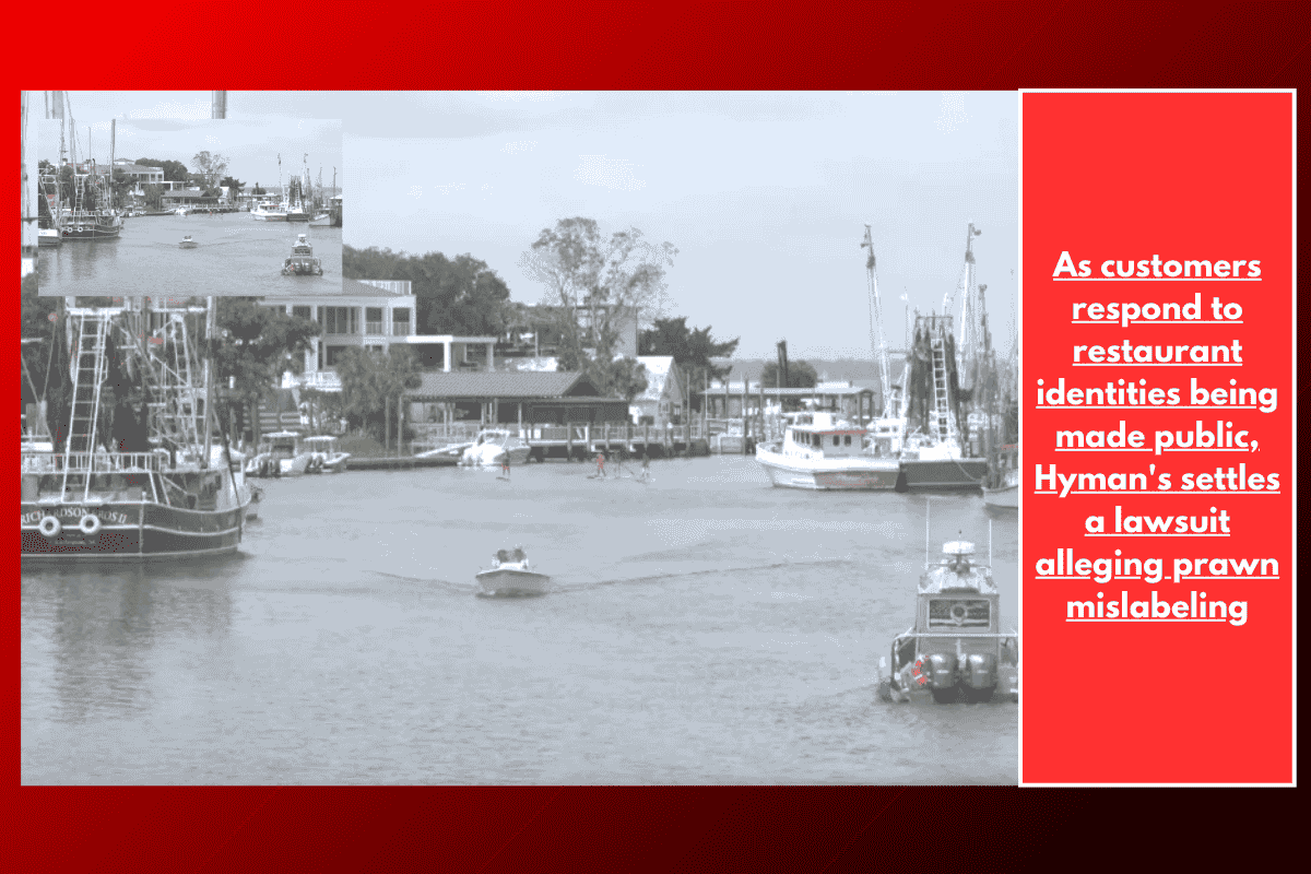 As customers respond to restaurant identities being made public, Hyman's settles a lawsuit alleging prawn mislabeling