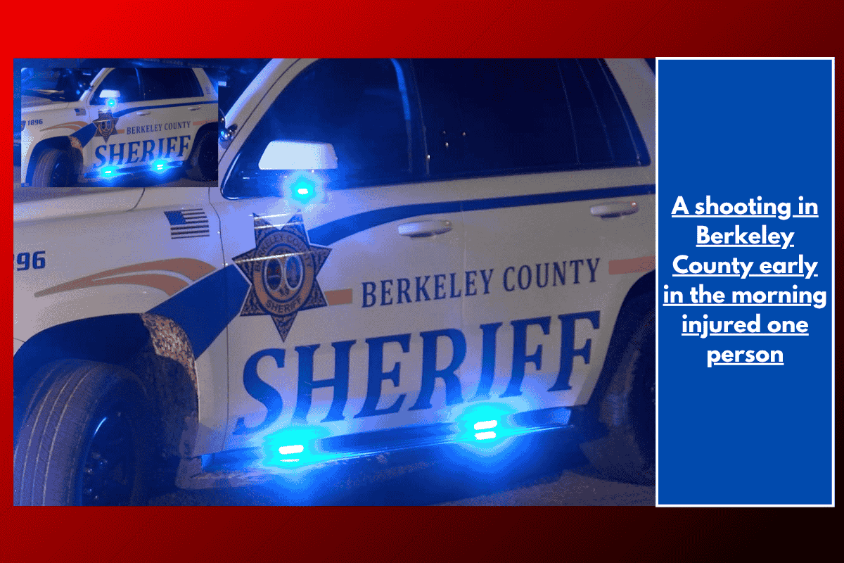 A shooting in Berkeley County early in the morning injured one person