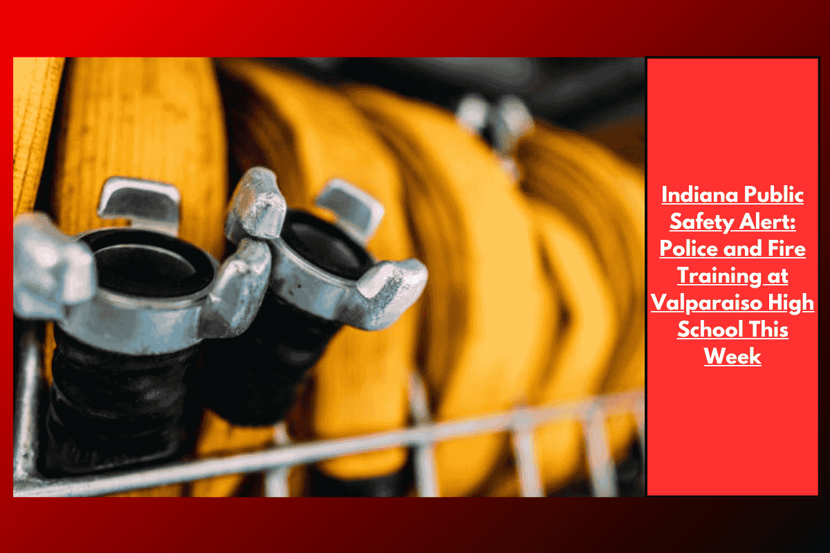 Indiana Public Safety Alert: Police and Fire Training at Valparaiso High School This Week