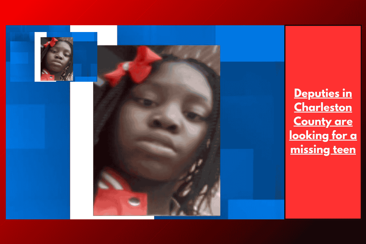 Deputies in Charleston County are looking for a missing teen