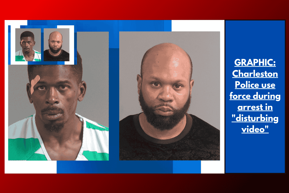 GRAPHIC: Charleston Police use force during arrest in "disturbing video"