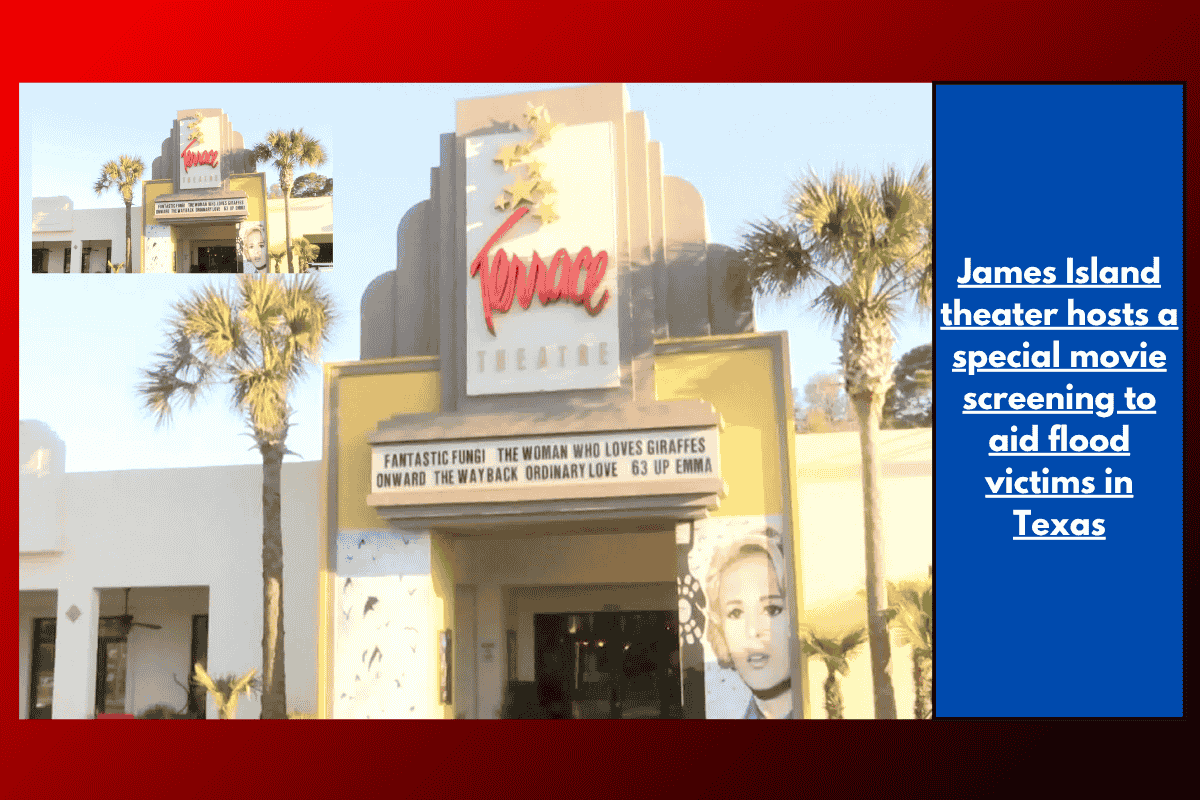 James Island theater hosts a special movie screening to aid flood victims in Texas