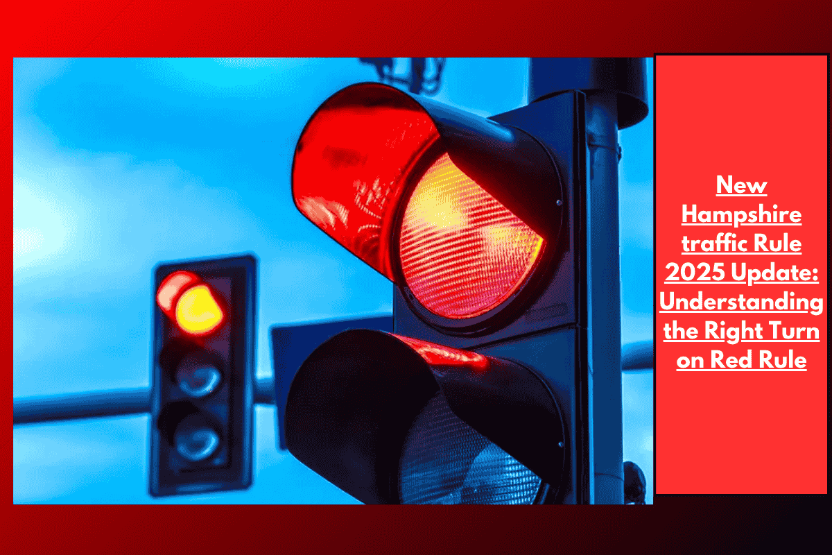 New Hampshire traffic Rule 2025 Update: Understanding the Right Turn on Red Rule
