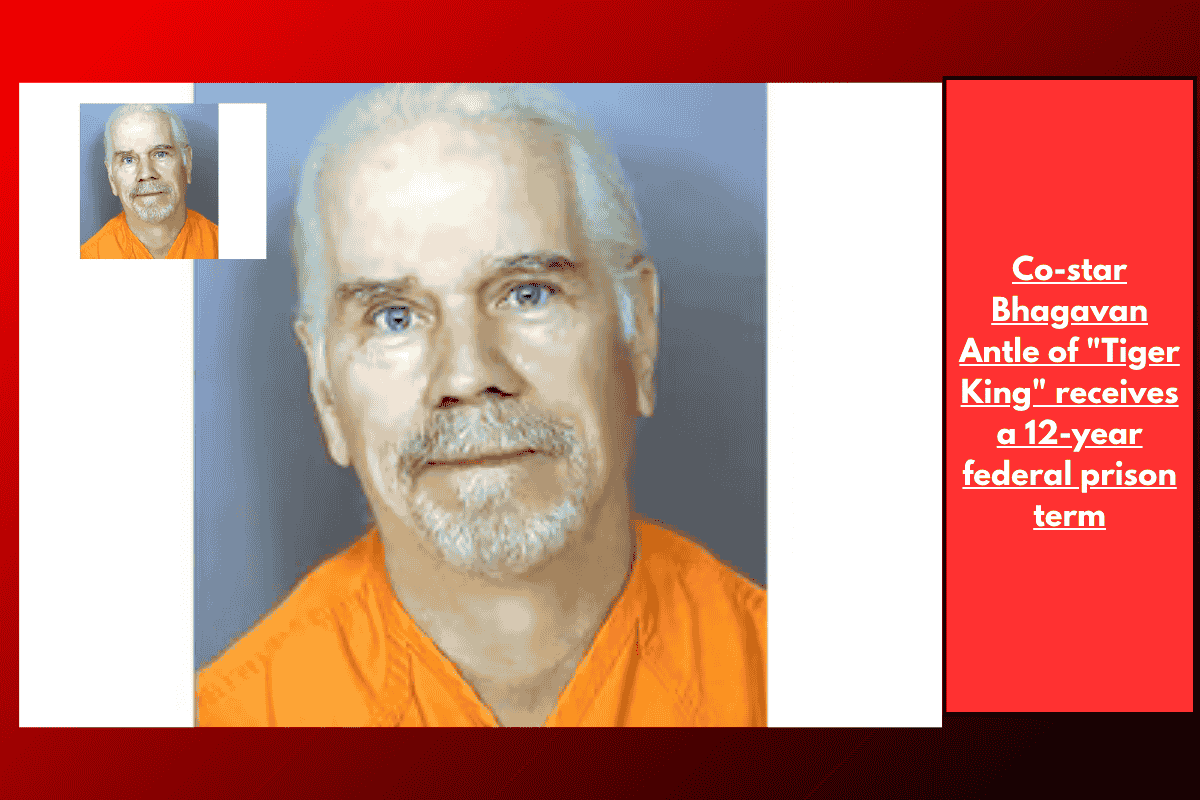 Co-star Bhagavan Antle of "Tiger King" receives a 12-year federal prison term