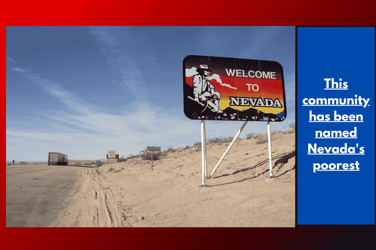 This community has been named Nevada's poorest