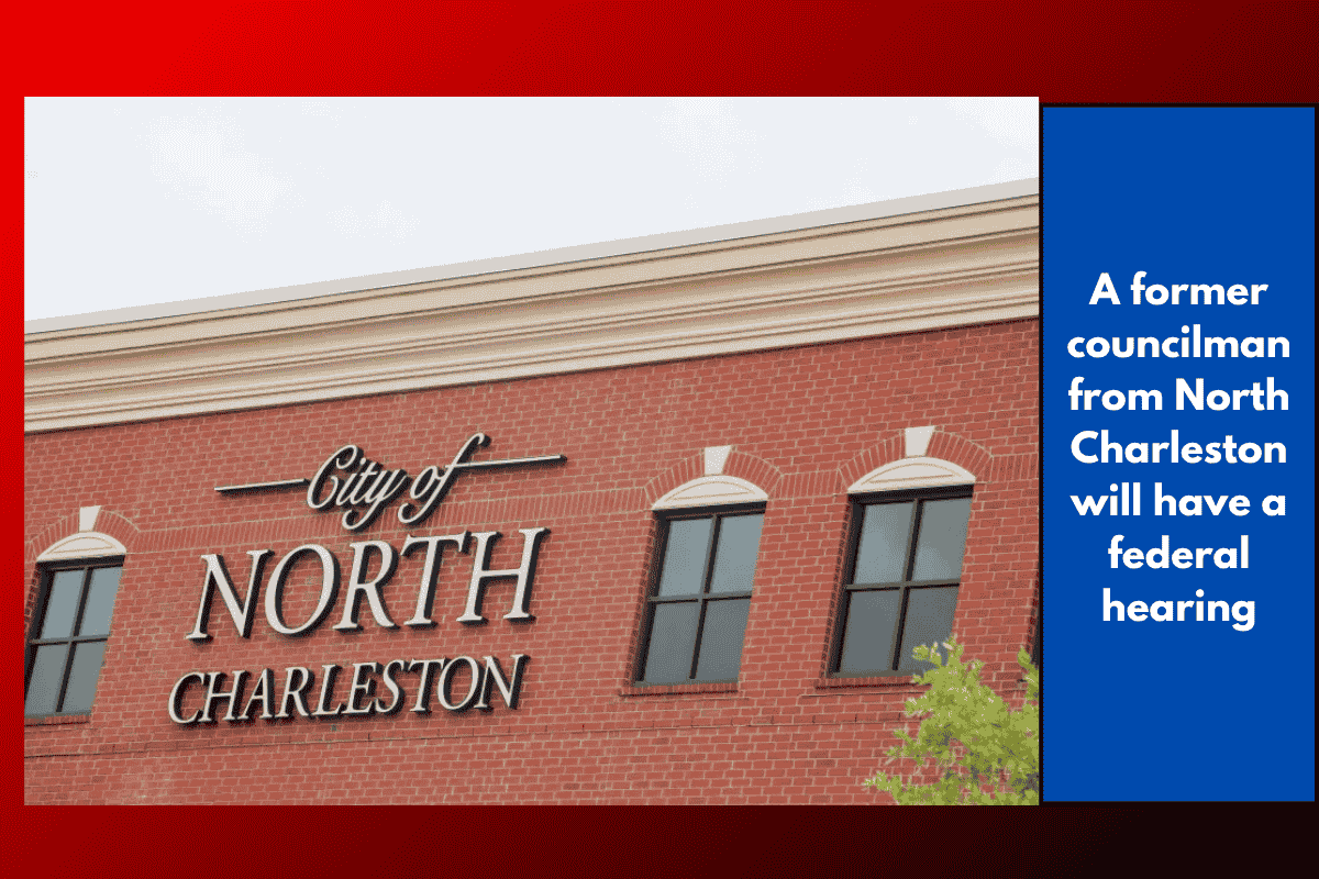 A former councilman from North Charleston will have a federal hearing