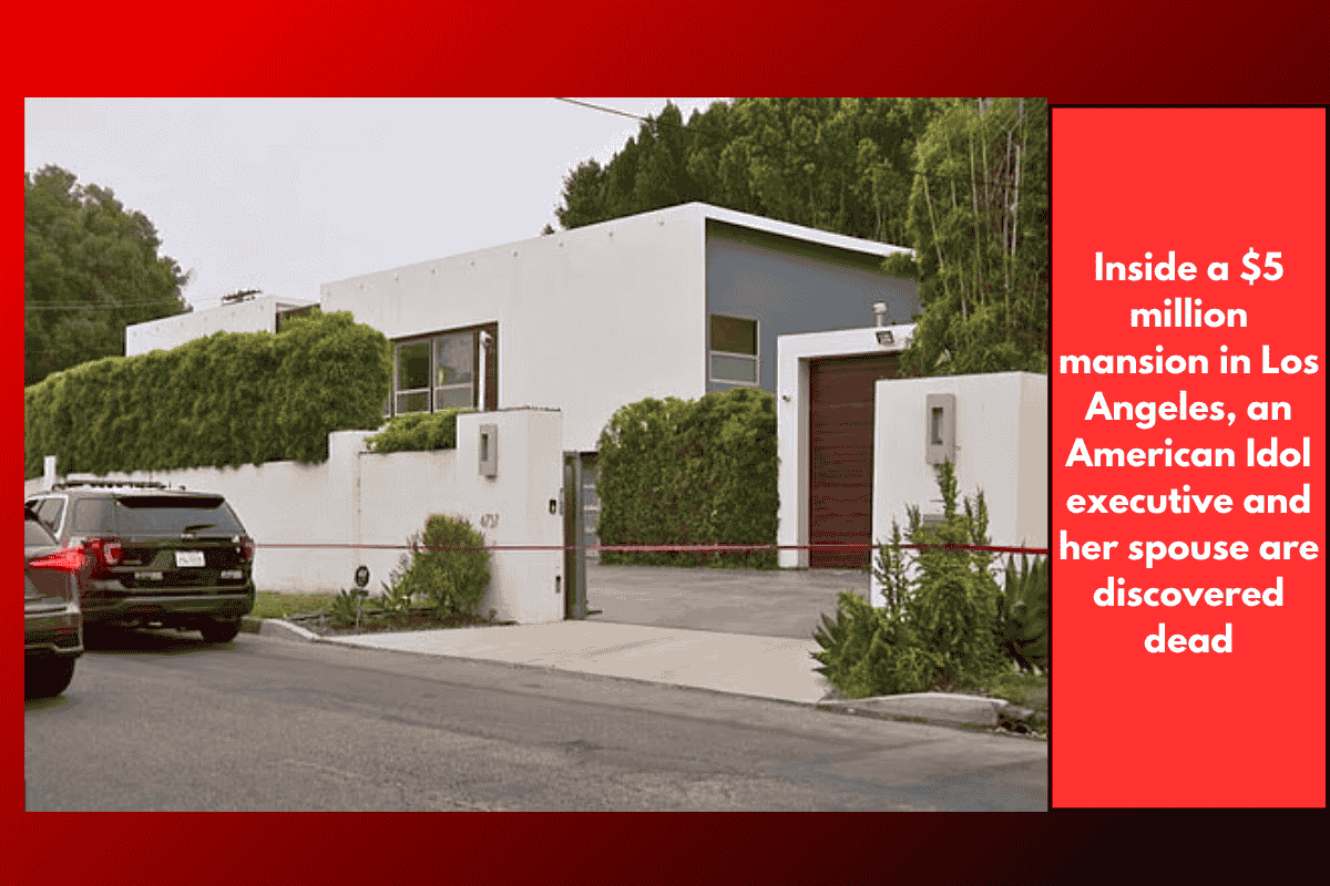 Inside a $5 million mansion in Los Angeles, an American Idol executive and her spouse are discovered dead