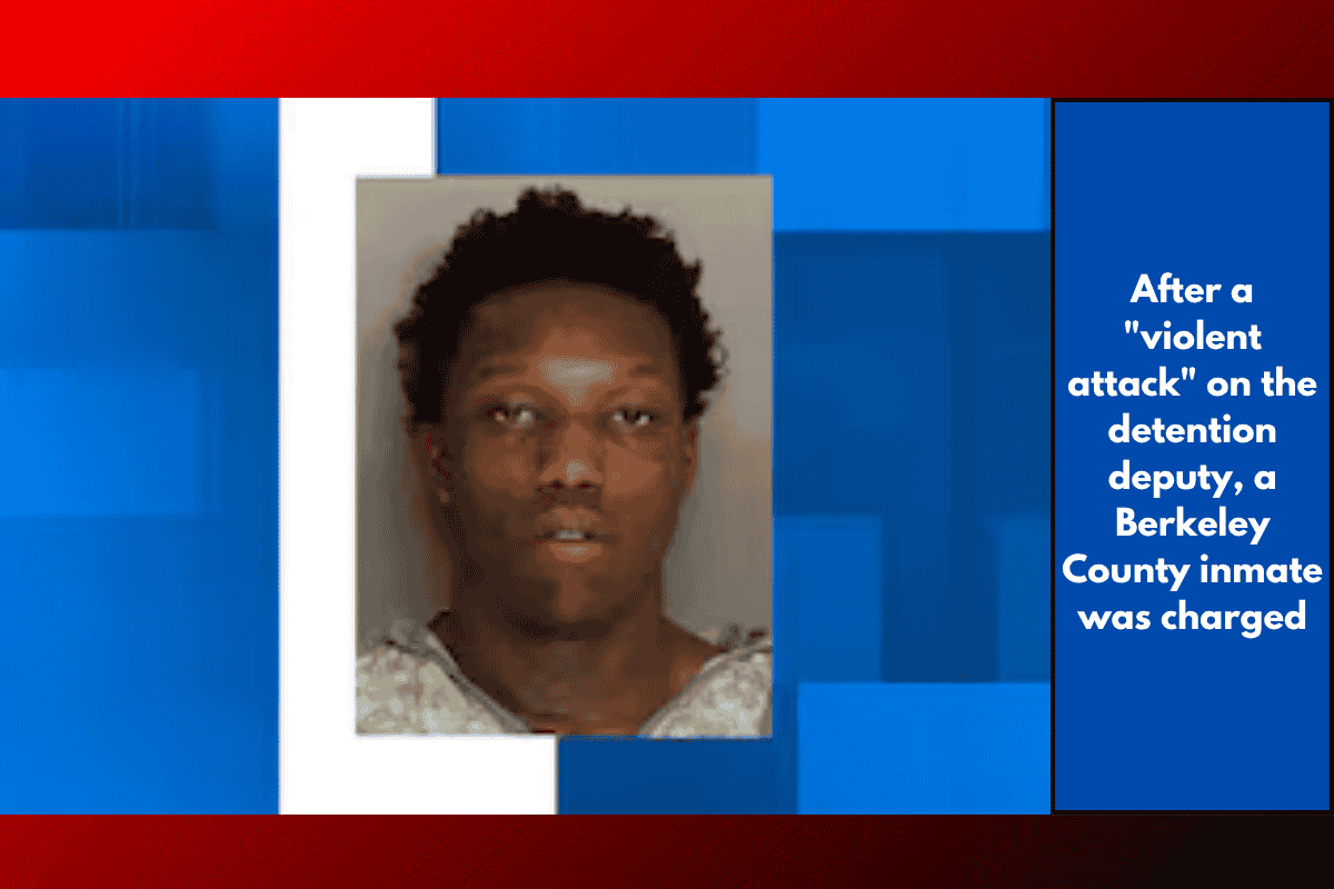 Berkeley County inmate charged after ‘violent attack’ on detention deputy
