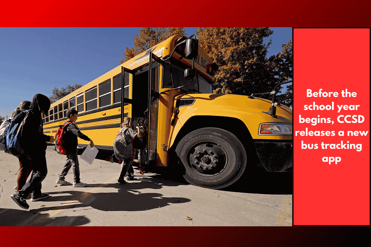 Before the school year begins, CCSD releases a new bus tracking app