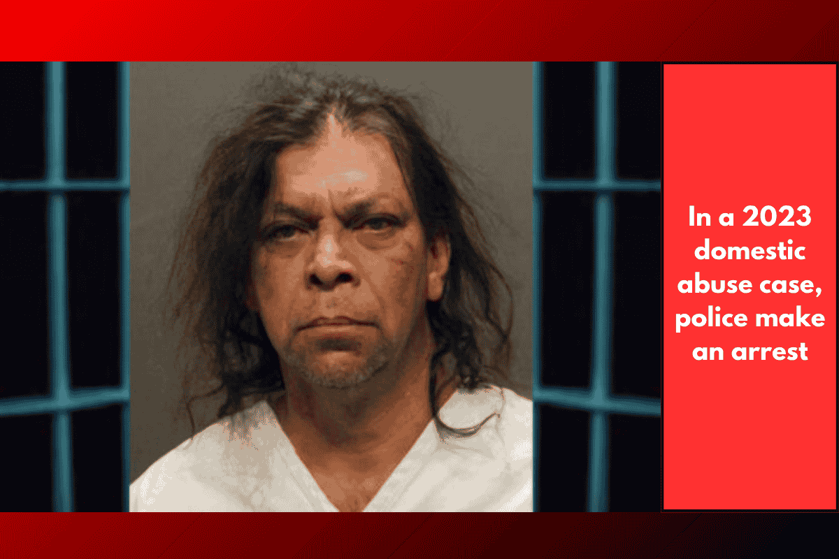 In a 2023 domestic abuse case, police make an arrest
