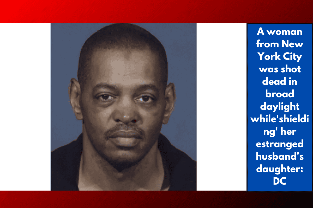A woman from New York City was shot dead in broad daylight while'shielding' her estranged husband's daughter: DC