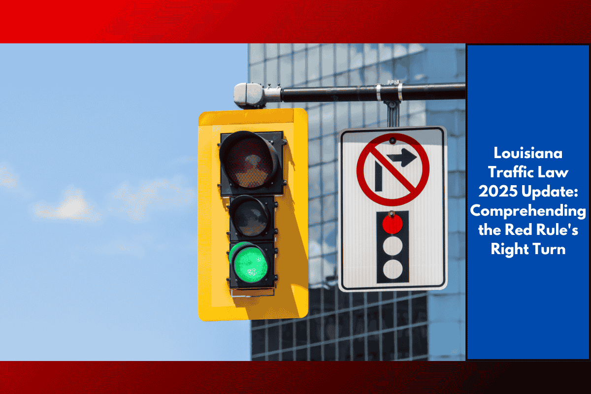 Louisiana Traffic Law 2025 Update: Comprehending the Red Rule's Right Turn