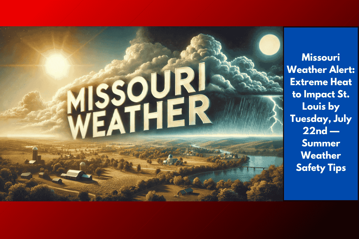 Missouri Weather Alert: Extreme Heat to Impact St. Louis by Tuesday, July 22nd — Summer Weather Safety Tips