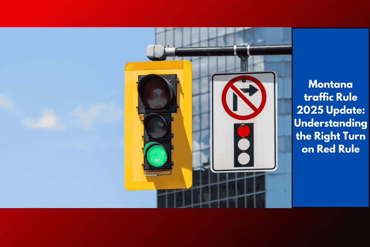 Montana traffic Rule 2025 Update: Understanding the Right Turn on Red Rule
