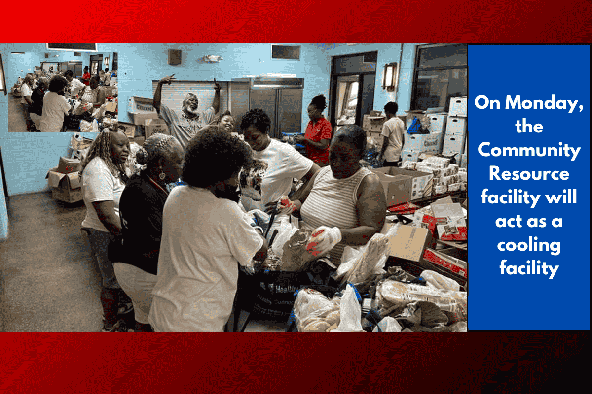 On Monday, the Community Resource facility will act as a cooling facility