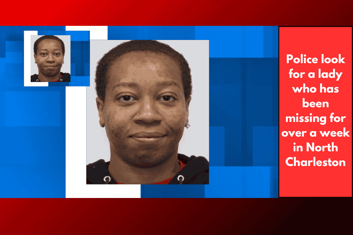 Police look for a lady who has been missing for over a week in North Charleston