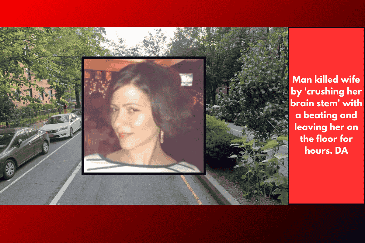 Man killed wife by 'crushing her brain stem' with a beating and leaving her on the floor for hours. DA